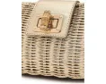 Клатч-кроссбоди Lilly Pulitzer Leena Wicker золотистый