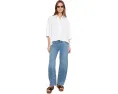 Топ Happy Days Free People корсетный в стиле деним