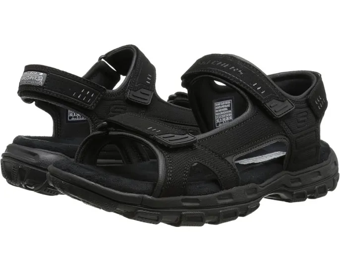 Сандалии SKECHERS Gander Louden с ремешками на липучках и стелькой Memory Foam 360