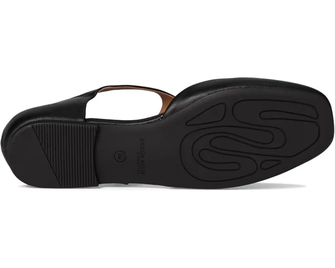 Балетки Gentle Souls Wyatt с ремешком и квадратным носком из премиальной кожи