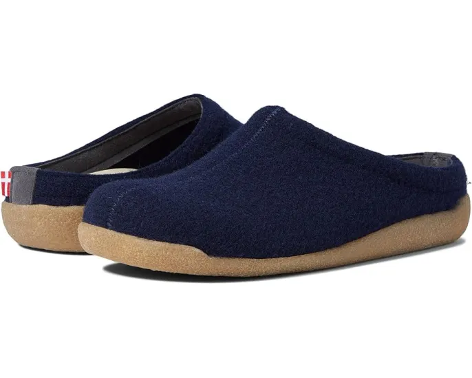 Тапочки Sanita Lodge Slide из натуральной шерсти с водонепроницаемой подошвой