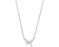 Мини-подвеска Girlie Pearlie Mini Bow Pendant от Kate Spade New York с бантиком