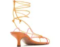 Босоножки Spaghetti Jelly Kitten Heels от FARM Rio на каблуке