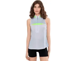 Jamie Sadock Топ без рукавов с принтом Optic Dot и молнией