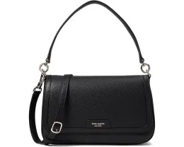 Сумка через плечо Hudson из шагреневой кожи Kate Spade New York с клапаном