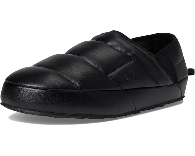 Тапочки Thermoball Traction Mule Leather от The North Face с отделкой из флиса Oso