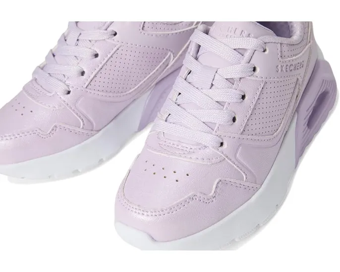 Детские кроссовки Skechers Uno Lite 2.0 с блестящим верхом и памятью формы