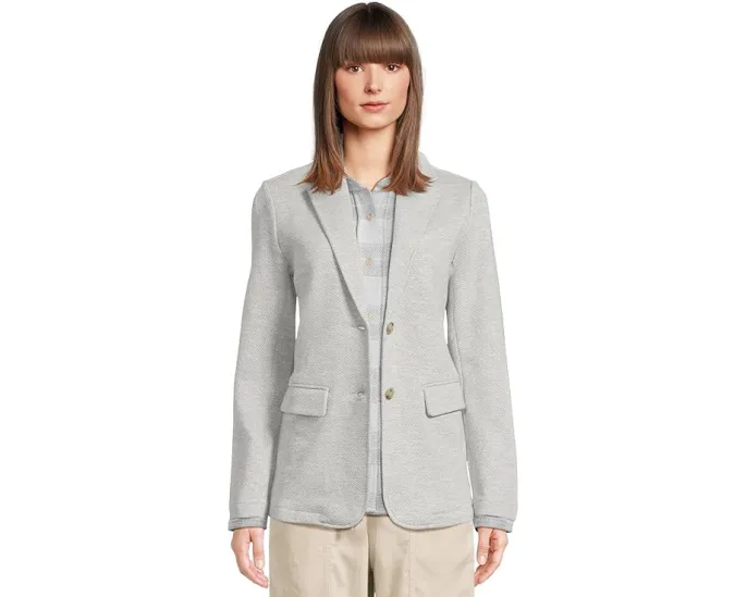 Пиджак Faherty Inlet из хлопковой ткани с расслабленным кроем