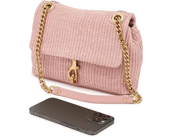 Кожаная сумка кроссбоди Rebecca Minkoff Edie Xbody с внутренними отделениями
