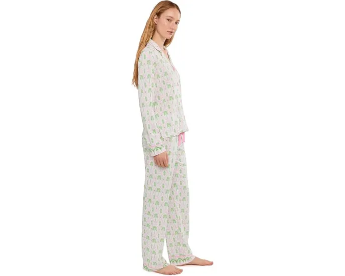 Пижамный комплект P.J. Salvage Playful Prints с принтом и свободным кроем