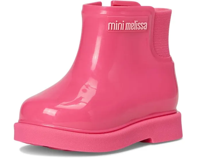 Детские сапоги Chelsea Boots II с круглым носком и боковой молнией от Mini Melissa