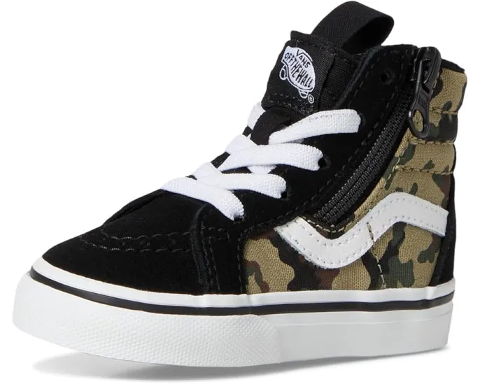 Детские высокие кроссовки Vans Sk8-Hi Reissue Side Zip на молнии