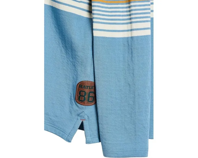 Топ Hatley Blue Shadow на каждый день с грудным карманом