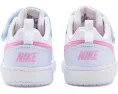 Кроссовки Nike Kids Court Borough Low Essential+ для малышей с липучкой и водоотталкивающей пропиткой