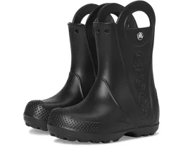 Резиновые сапоги Crocs Handle It для малышей с ручками и светоотражающим логотипом