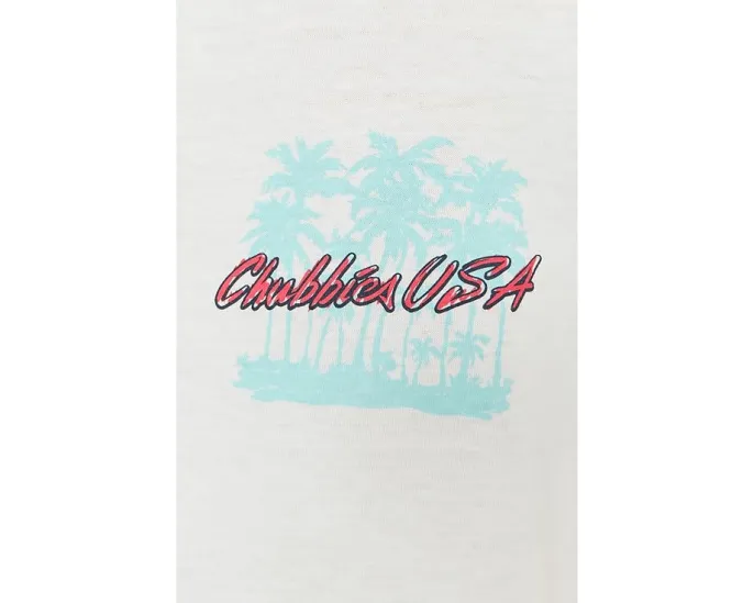 Футболка Chubbies The Thighs Out из мягкого хлопка с принтом