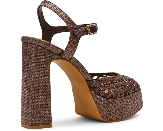 Босоножки Steve Madden Lexie на платформе с плетеным верхом из рафии