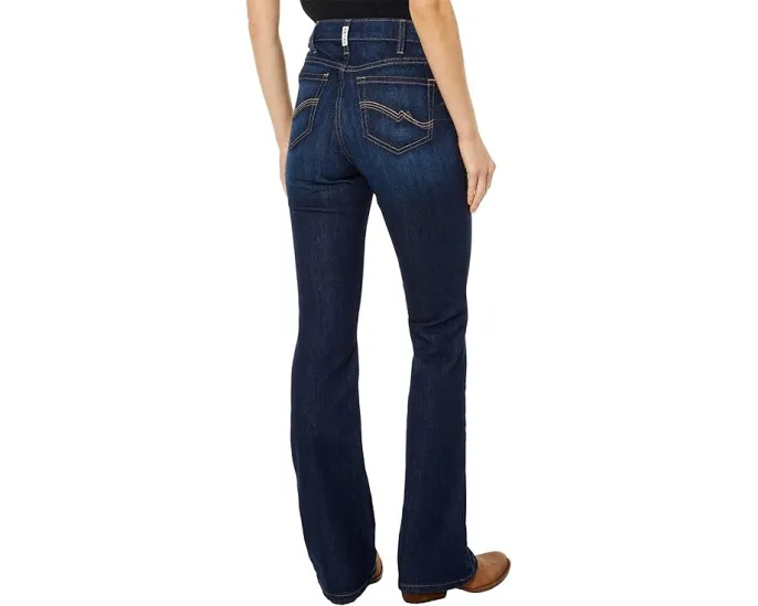 Ariat Real High-Rise джинсы Ballary Bootcut с клешем и переработанным полиэстером
