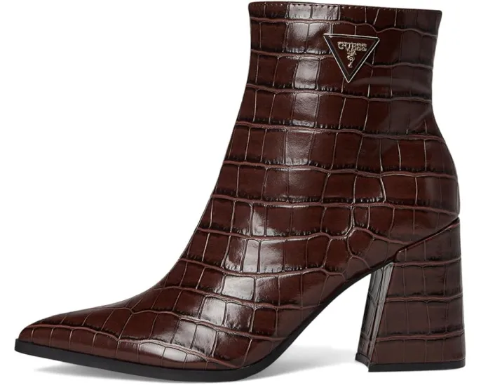 Ботильоны GUESS Luseray с острым носком на среднем каблуке