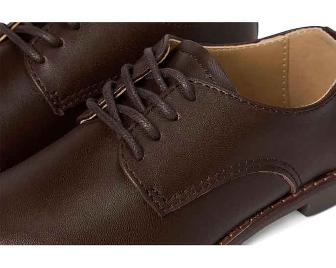 Детские туфли Janie and Jack оксфорды на каблуке с кожаным верхом