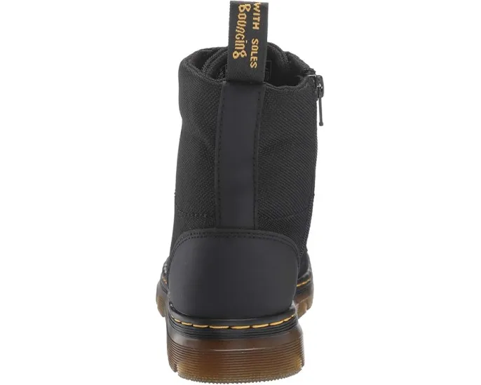 Детские ботинки Dr. Martens Combs Y с восемью люверсами и боковой молнией