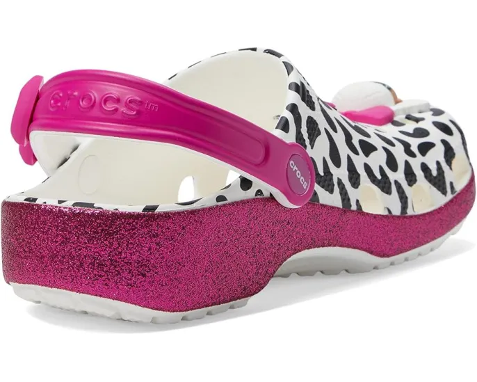 Crocs Классические сабо LOL Surprise Diva для детей с блестящей подошвой