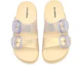 Шлепанцы Cozy Slides для детей коллекция Mini Melissa жемчужно-желтые