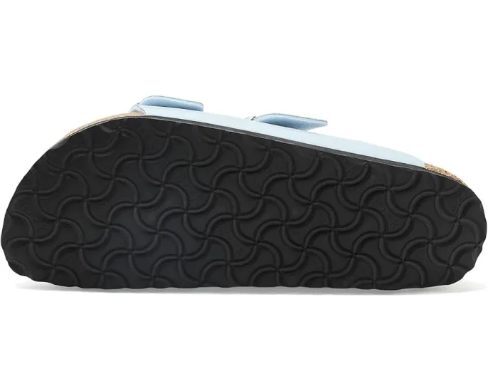 Сандалии Birkenstock Arizona из синтетического материала Birko-Flor с атласным блеском