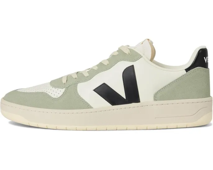 Кроссовки VEJA V-10 Prime из бычьей кожи с Уругвая и стелькой ЭВА