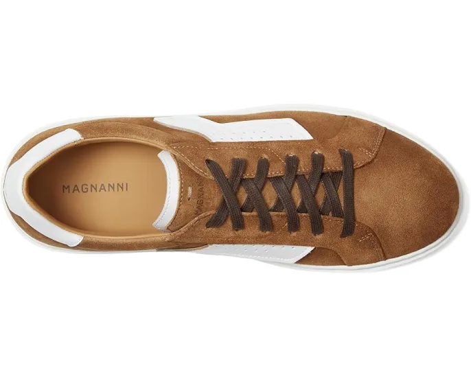 Кроссовки Magnanni Phoenix из телячьей кожи с квадратным носком и пряжкой