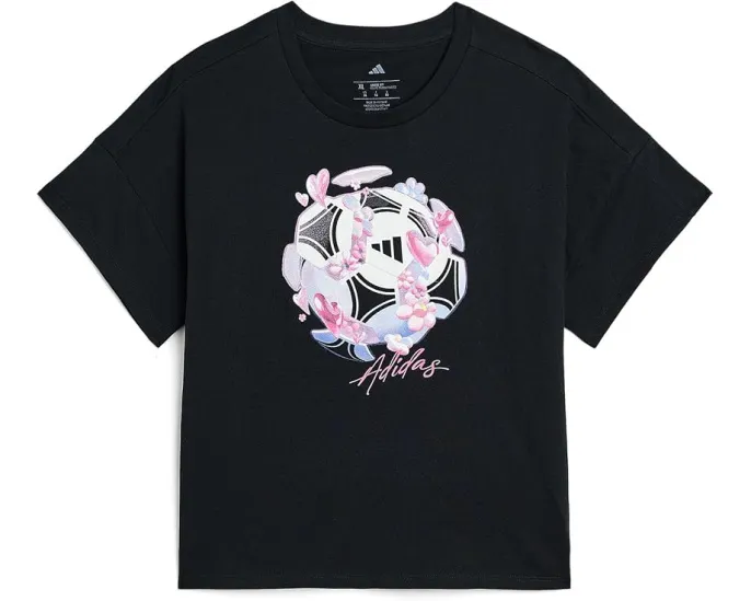 Футболка Adidas Drop Shoulder с спущенным плечом для детей старшего возраста