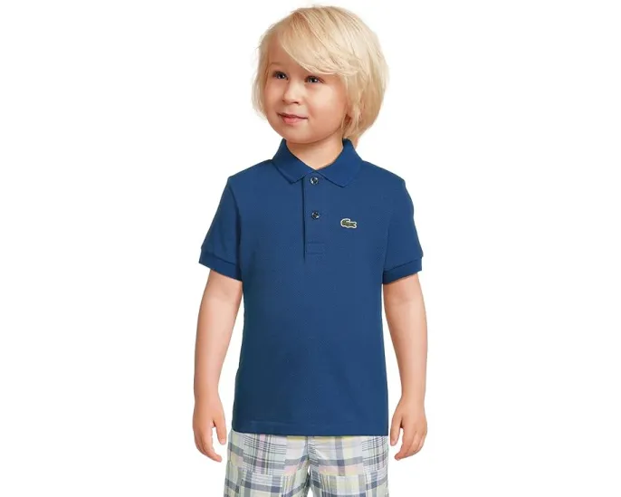 Детское поло Lacoste Petit Pique Polo из хлопкового пике