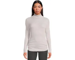 Майка Michael Stars Nessa с воротником водолазкой и рубчиком