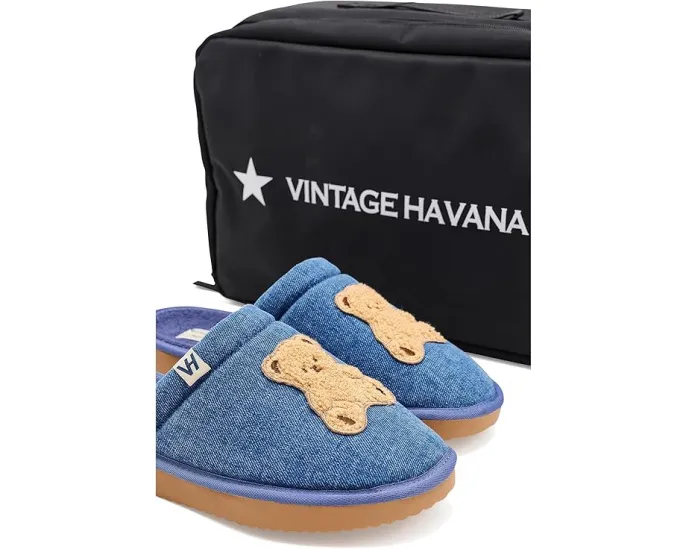 Vintage Havana тапочки Relax для дома и улицы с футляром для подарка
