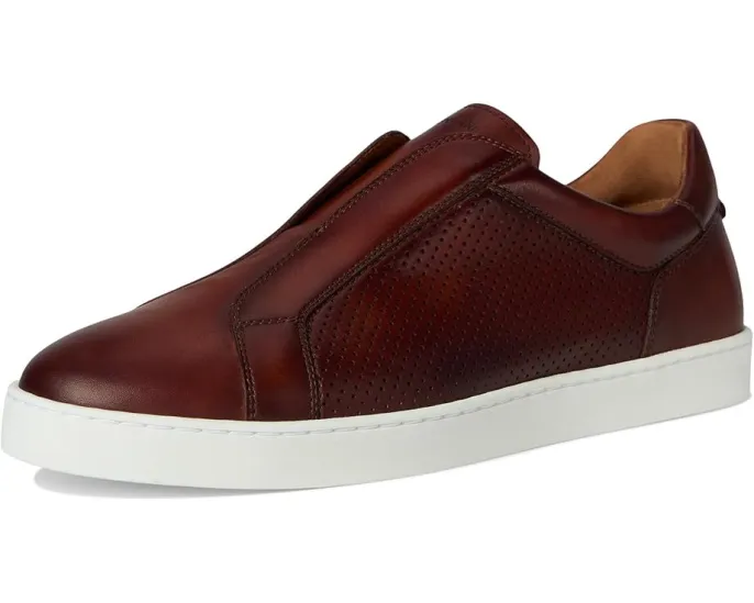 Magnanni Costa Slip Perf перфорированные слипоны из кожи для повседневного стиля