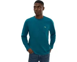 Футболка Tommy Bahama New Bali Skyline Tee с длинным рукавом из хлопка Pima