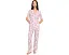 Пижамный комплект Karen Neuburger Petite с коротким рукавом и отложным воротником