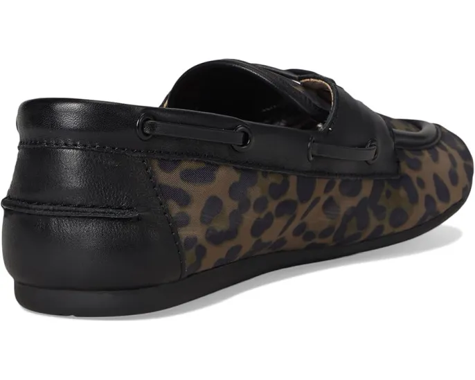 Мокасины Steve Madden Sag из кожи с круглым носком и шнуровкой