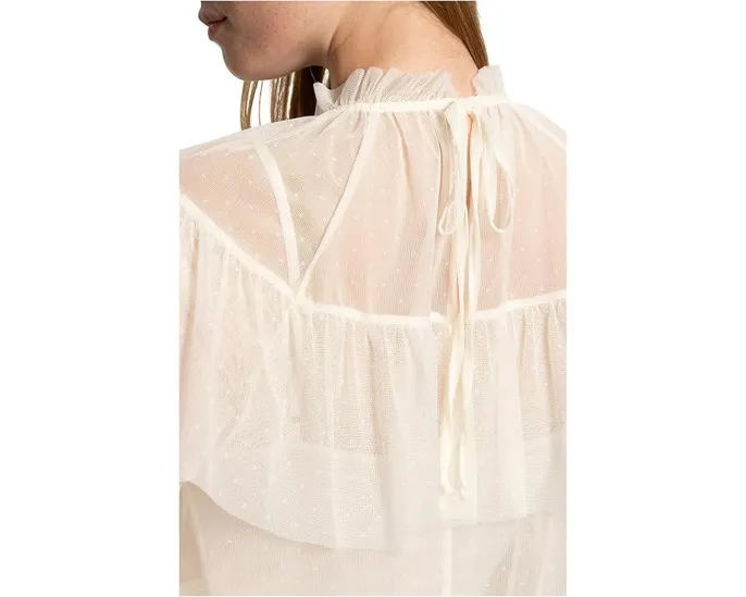 Блуза Sanctuary The Ethereal с объемными рукавами и рюшами