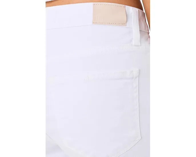 Джинсы Mason Ankle от Paige в чистом белом цвете с прямой штаниной