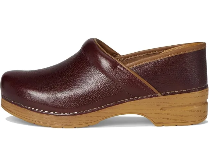 Клоги Dansko Professional с каблуком-рокером и кожаным верхом