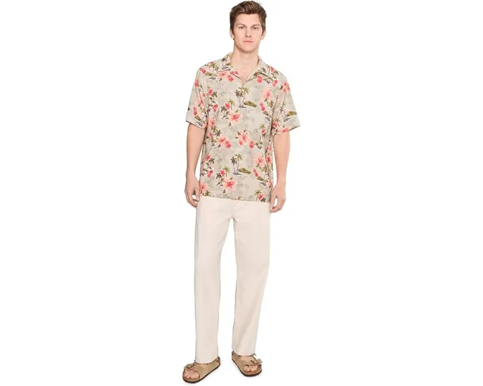 Рубашка Tommy Bahama Coastal Ease Palm & Petals с технологией ISLANDZONE