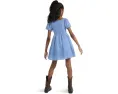 Платье мини Faux Pintuck от abercrombie kids с квадратным вырезом