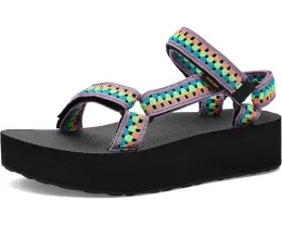 Сандалии Teva Flatform Universal Prism с ремешками в стиле вязания крючком