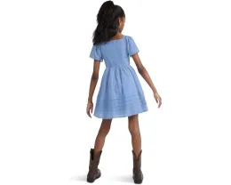 Платье мини Faux Pintuck от abercrombie kids с квадратным вырезом