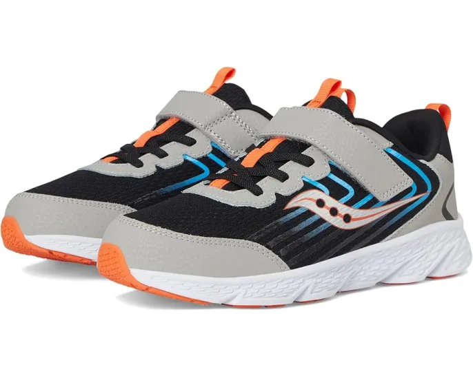 Детские кроссовки Saucony Wind 3.0 Alternative Closure с комбинированной застежкой и круглым носком