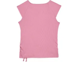 Футболка с асимметричной драпировкой abercrombie kids для детей