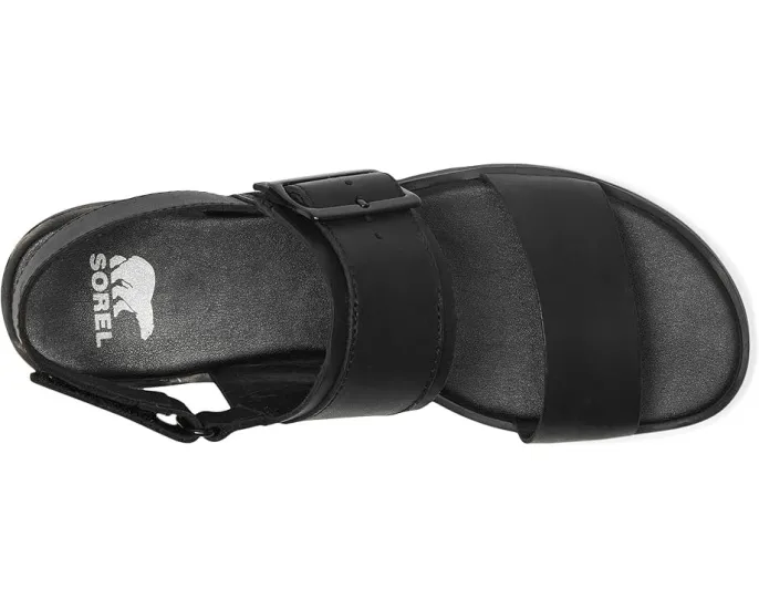 Сандалии SOREL Ella™ III Slingback с плоской подошвой и застежкой на липучке