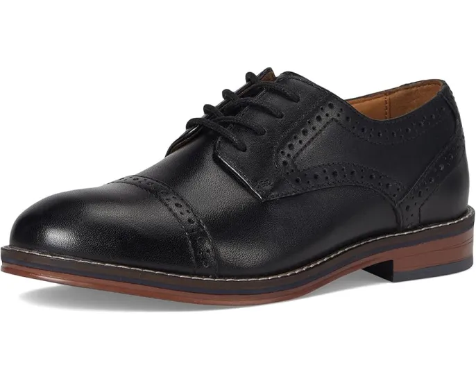 Оксфорды Johnston & Murphy Conard Cap Toe для детей с кожаным верхом
