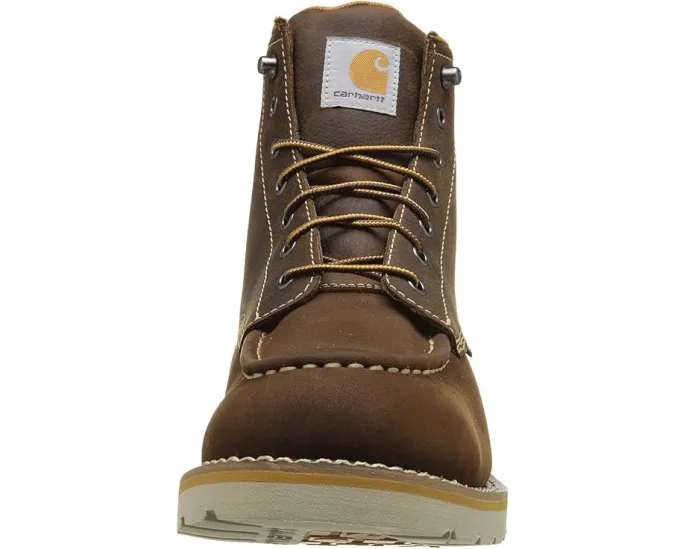 Рабочие ботинки Carhartt 6 дюймов (15.24 см) без защитного мыска на клиновидной подошве